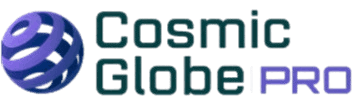 the cosmic globe logo
